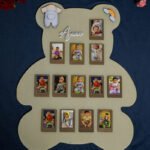 Baby Photo Board-Teddy Shape